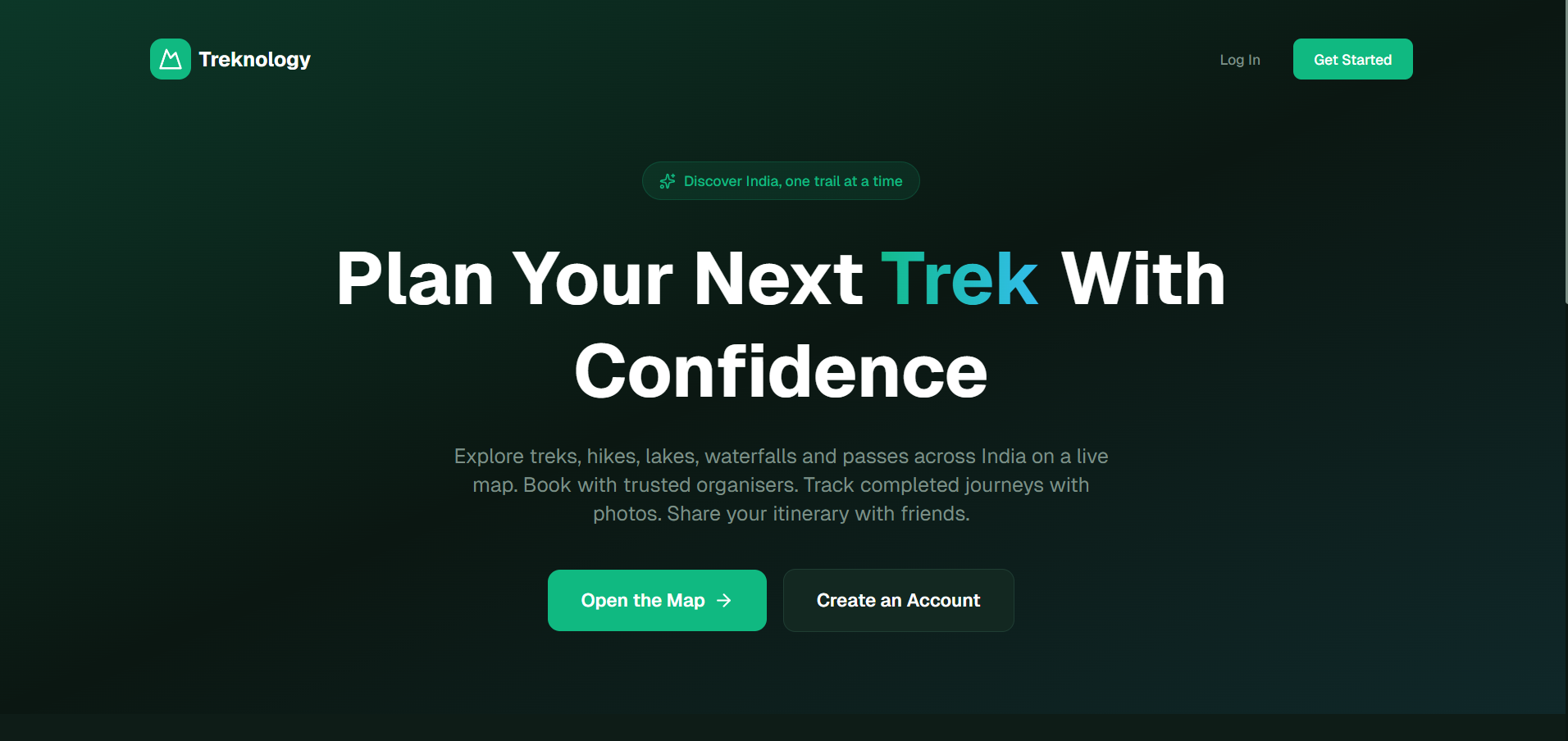 Treknology — Plan Your Next Trek